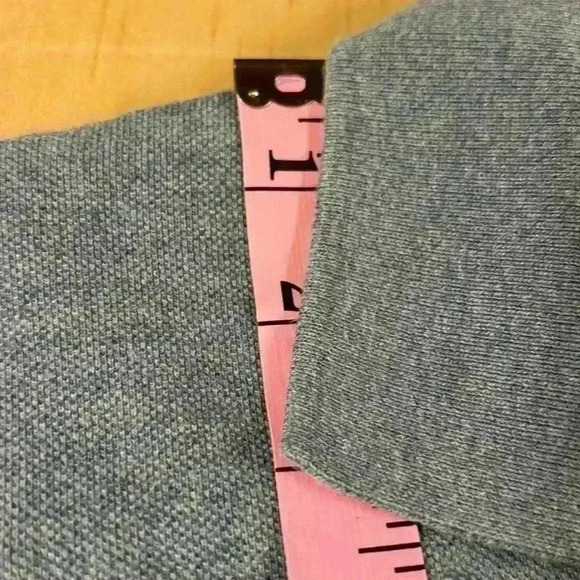 Men's Nautica Long Sleeve Blue/Gray 3 Button Shirt Size L - Picture 7 of 13